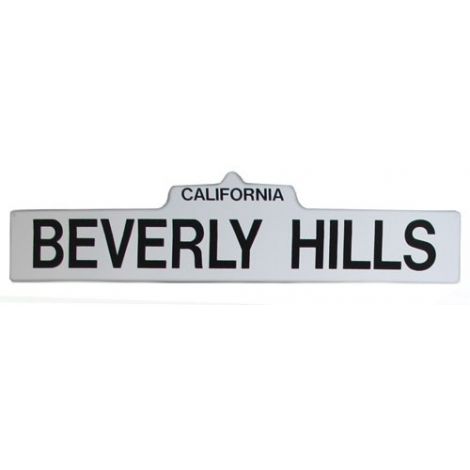  Beverly Hills Street Sign