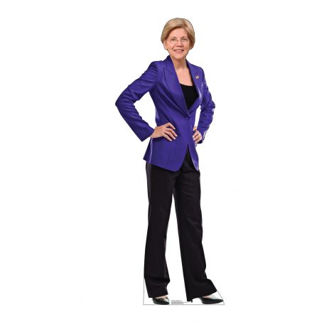  Senator Elizabeth Warren Cutout *3059