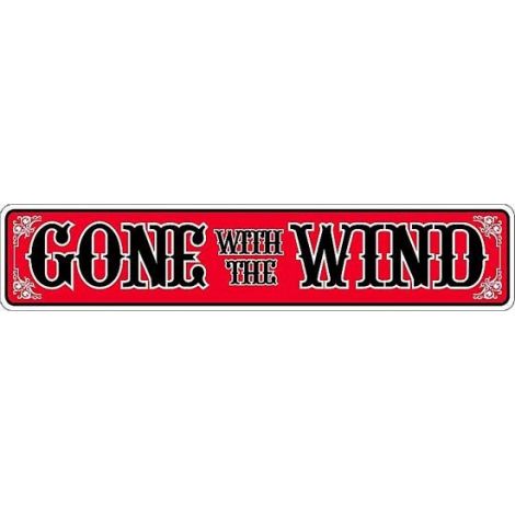  Gone with the Wind Tin Sign
