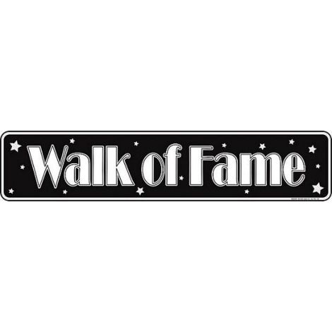  Walk of Fame Tin Sign