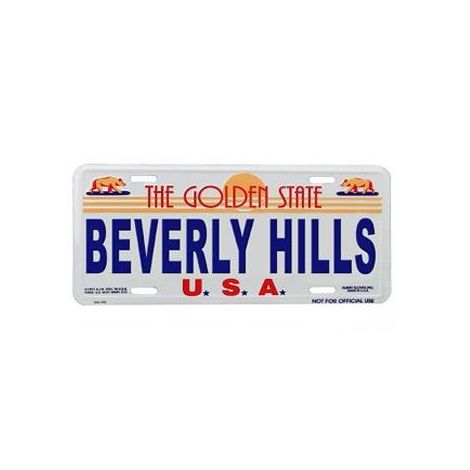  Beverly Hills License Plates