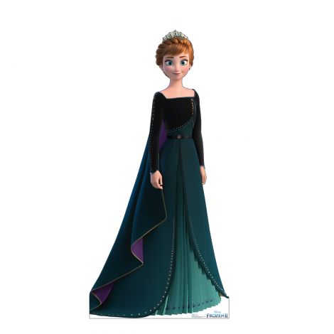  Anna Epilogue Gown Frozen 2 Life-size Cardboard Cutout #3097