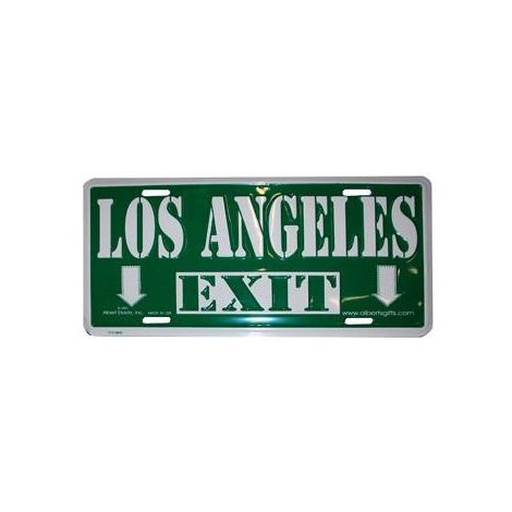  Los Angeles License Plate