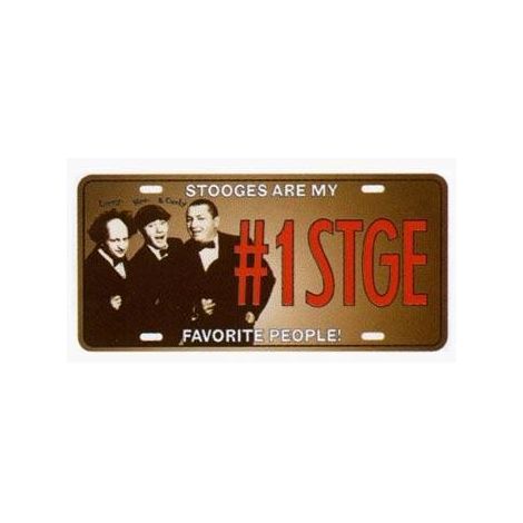  Three Stooges License Plate