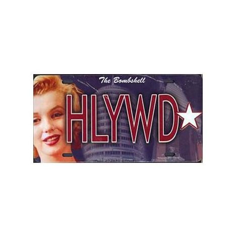  Marilyn Monroe License Plate