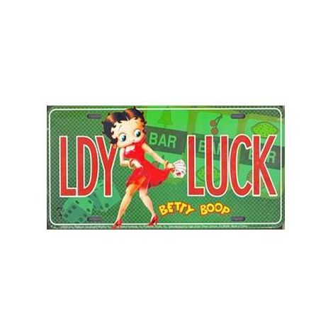  Betty Boop License plate