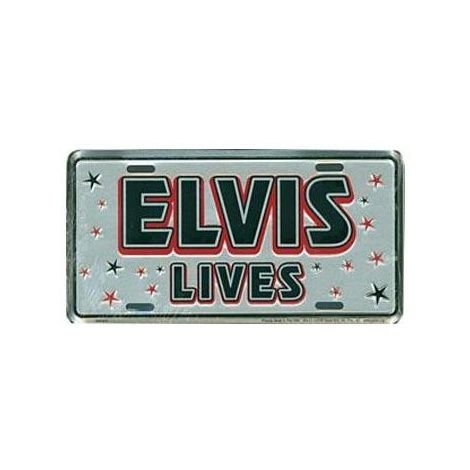  Elvis License Plate