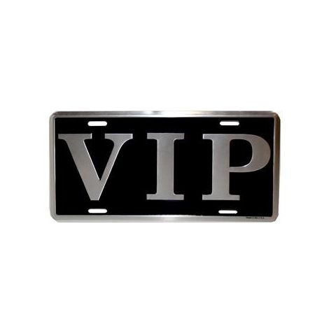  VIP License plate