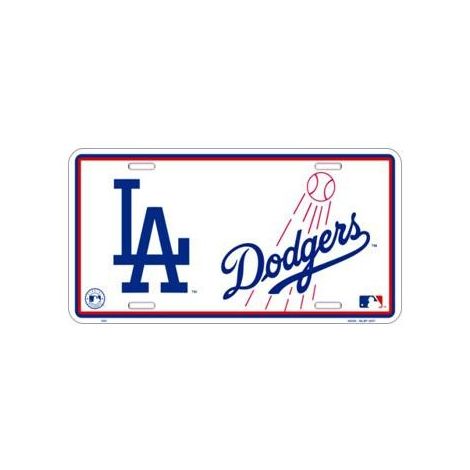  LA Dodgers License Plate