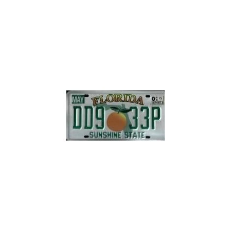  Florida Orange Plate (FL-103)