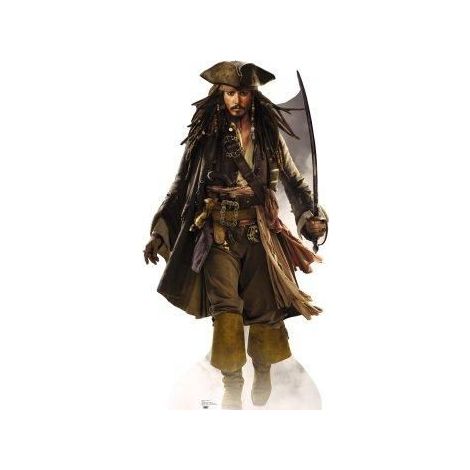 Jack Sparrow, Johnny Depp  cutout 690