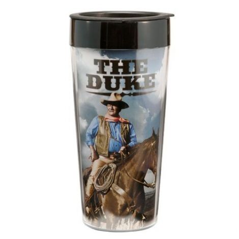  John Wayne 16 oz. Plastic Travel Mug