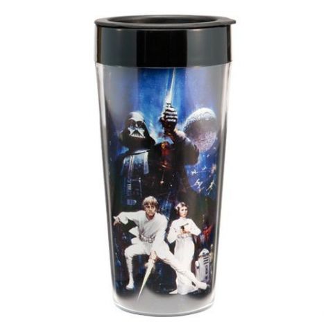  Star Wars 16 oz. Plastic Travel Mug
