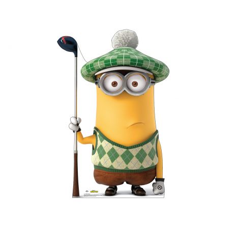 Golfer Minion Life-size Cardboard Cutout #3517