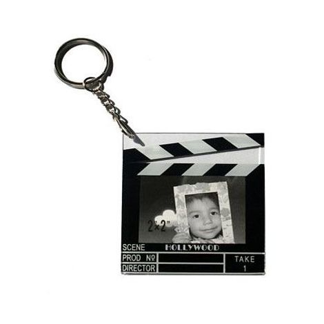  Clapboard Photo Keychain