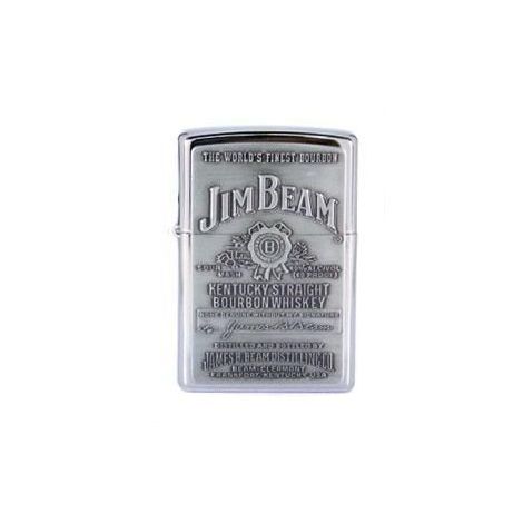  Jim Beam Engraved Zippo Lighter (Silver)