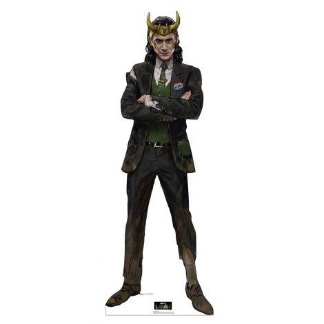  Loki Horns Life-size Cardboard Cutout #3667