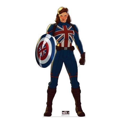 Captain Carter What if? l Life-size Cardboard Cutout #3687