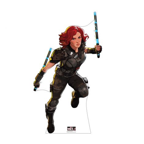  Post-Apocalyptic Black Widow What if? l Life-size Cardboard Cutout #3688