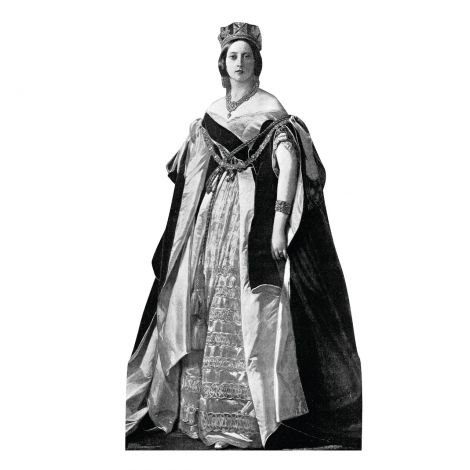  Queen Victoria Life-size Cardboard Cutout #3778