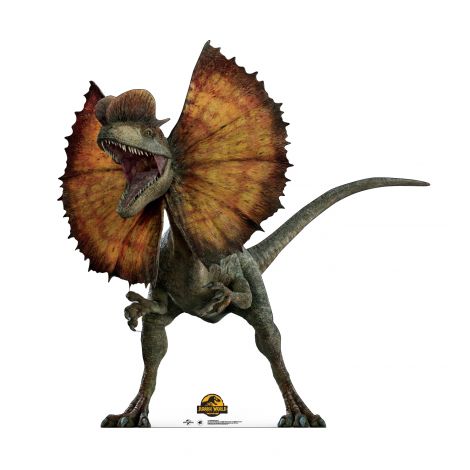 Dilophosaurus Jurassic World Dominion Life-size Cardboard Cutout #3783