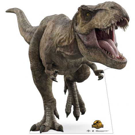  T-rex Jurassic World Dominion Life-size Cardboard Cutout #3788