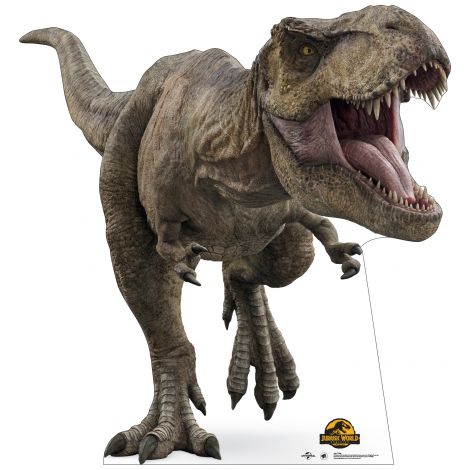 T-rex Jurassic World Dominion Life-size Cardboard Cutout #3788