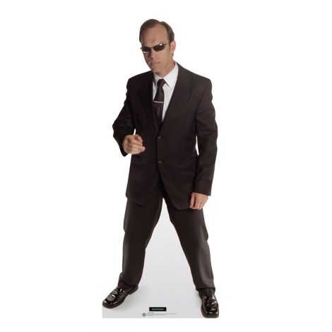  Agent Smith from Matrix Life-size Cardboard Cutout #3801