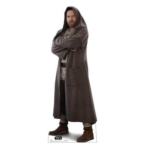  Obi-Wan Kenobi with Hood Life-size Cardboard Cutout #3813