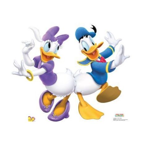 Donald Duck & Daisy Dancing Standup