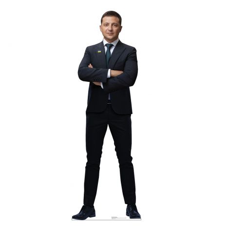  President Volodymyr Zelenskyy Life-size Cardboard Cutout #3873