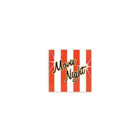  Movie Theater Movie Night Beverage Napkins