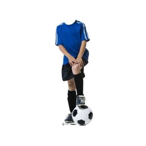 Youth Soccer Player Stand-in Cutout 732