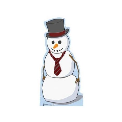 Snowman Cutout 738