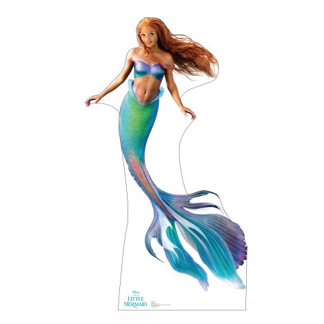 Ariel Little Mermaid Life-size Cardboard Cutout #4004