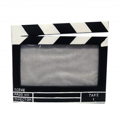  Director Clapboard Ceramic  Picture Frame- 4x6