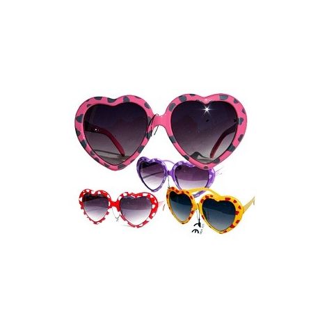  Jumbo Heart Glasses