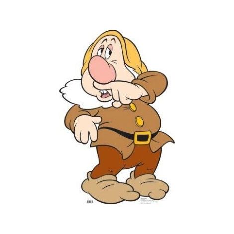 Sneezy Dwarf Cutout #682