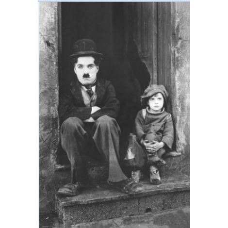  Charlie Chaplin The Kid poster