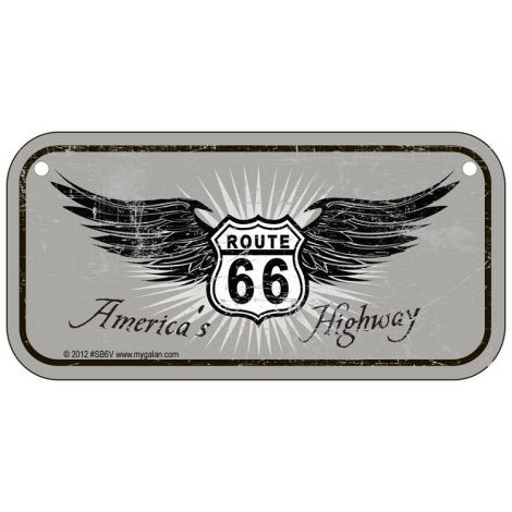  Route 66 America's Hwy Bike Tag