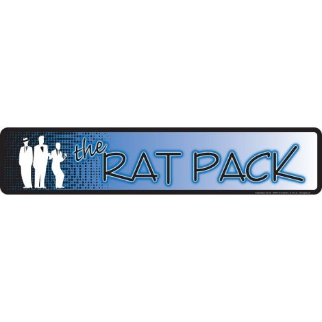  Rat Pack Tin Sign