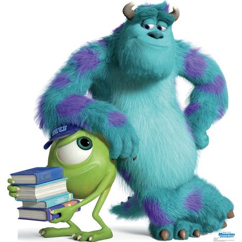 Mike and Sulley, Monsters University Cardboard Cutout #1503