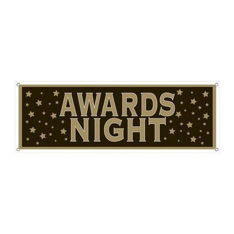  Awards Night Sign Banner