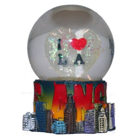 I Love Los Angeles Mini Snow Globe