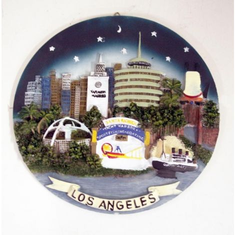  Los Angeles Decorative Plate