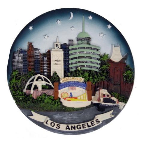  Los Angeles Decorative Plate