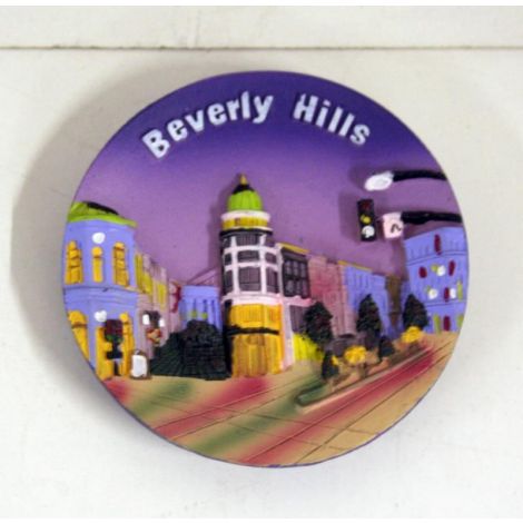  Beverly Hills Magnet Decorative Plate