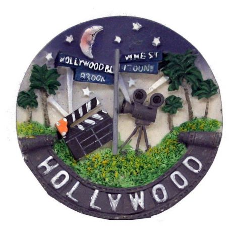  Hollywood Decorative Magnet Plate