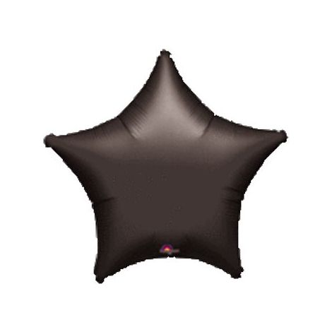  Black  Metallic Star Balloon