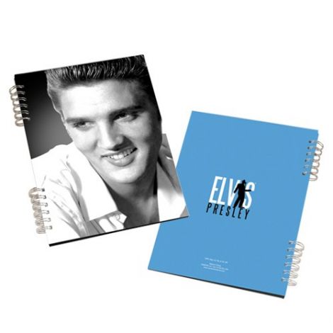  Elvis Presley Lenticular Spiral Notebook